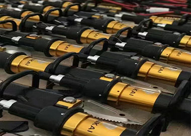 某支隊25套液壓破拆工具組圓滿交貨。